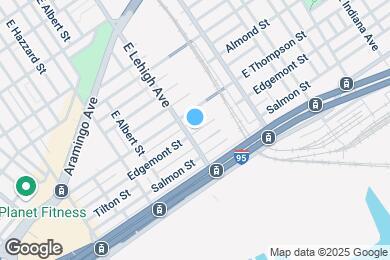 Map image of the property - 2645 E Lehigh Ave