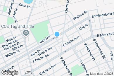 Map image of the property - 1000 E Philadelphia St