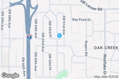 Map image of the property - 13210 SW 62nd Ave