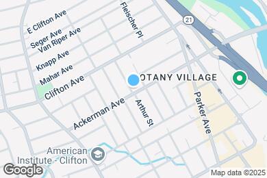 Map image of the property - 190 Ackerman Ave
