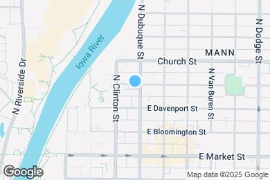 Map image of the property - 427 N Dubuque St
