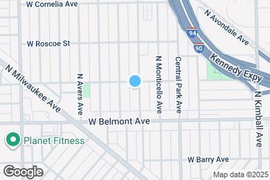 Map image of the property - 3248 N Lawndale Ave