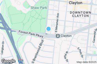 Map image of the property - 250 S Brentwood Blvd