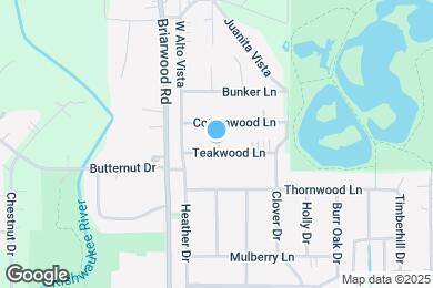 Map image of the property - 1382 Teakwood Ln