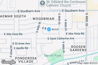 Map image of the property - 4450 E Alta Vista Rd