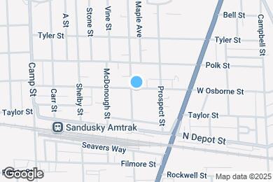 Map image of the property - 1502 Central Ave