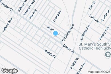 Map image of the property - 3931 Delor St