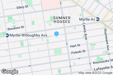 Map image of the property - 242 Vernon Ave