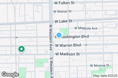 Map image of the property - 2335 W Washington Blvd