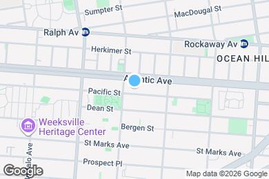 Map image of the property - 2077 Pacific St