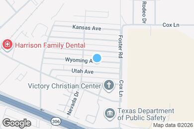 Map image of the property - 1629 Wyoming Ave