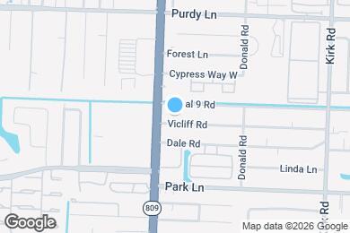 Map image of the property - 4443 Vicliff Rd