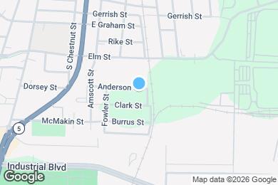 Map image of the property - 720 Anderson St