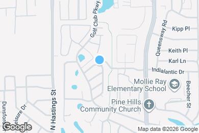 Map image of the property - 5608 Indialantic Dr