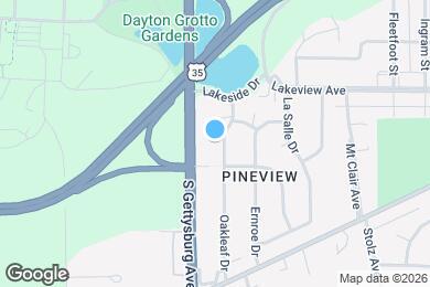 Map image of the property - 649 Oakleaf Dr