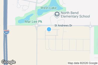 Map image of the property - 2231 Saint Andrews Dr