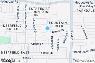 Map image of the property - 4300 Brinker Ct