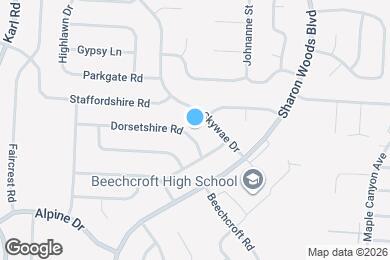 Map image of the property - 1866 Dorsetshire Rd