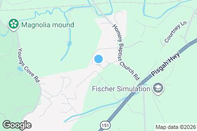 Map image of the property - 1021 Hillside Ridge Rd