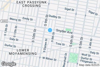 Map image of the property - 816 Cantrell St