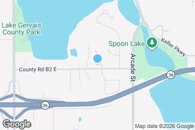 Map image of the property - 731 County Rd B2 E