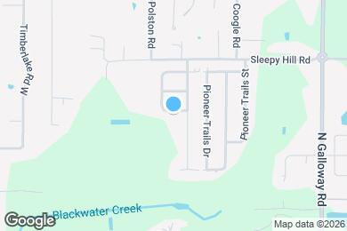 Map image of the property - 3806 Sleepy Hill Oaks Loop