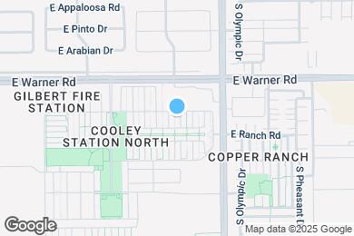 Map image of the property - 886 S Brewer Dr