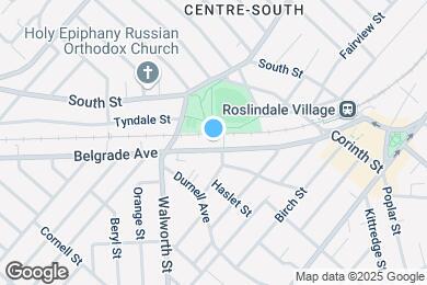 Map image of the property - 127 Belgrade Ave