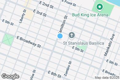 Map image of the property - 556 E 5th St