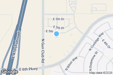 Map image of the property - 370 N Addison Way