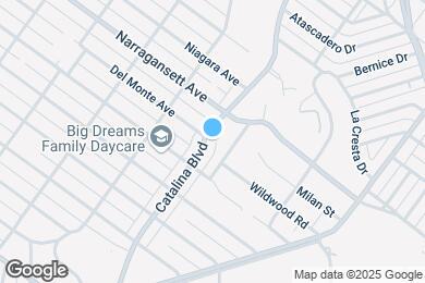 Map image of the property - 1751 Catalina Blvd