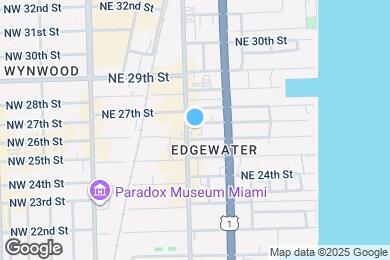 Map image of the property - 223 NE 26th Ter