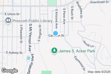 Map image of the property - 727 E Carleton St