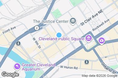 Map image of the property - 408 W St Clair Ave