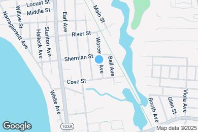 Map image of the property - 137 Worcester Ave