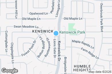 Map image of the property - 20122 Lions Gate Dr