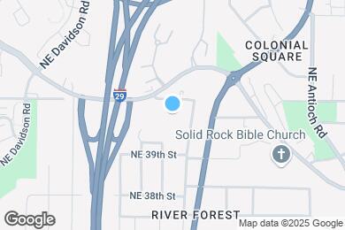 Map image of the property - Northpark Apartments