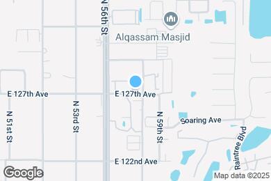 Map image of the property - 12780 N 57th St