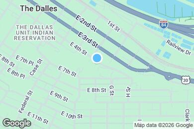 Map image of the property - 608 E 4th St
