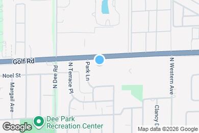 Map image of the property - 9009 Golf Rd