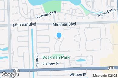 Map image of the property - 8491 SW 27th St