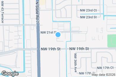 Map image of the property - 2004 NW 38th Terrace