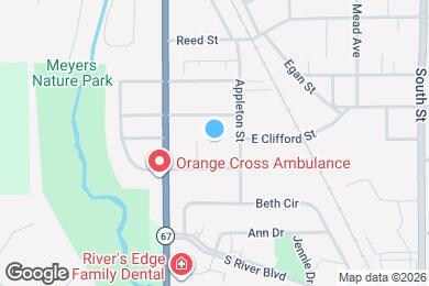 Map image of the property - 466 Appleton St