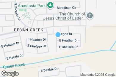 Map image of the property - 1460 E Heather Dr
