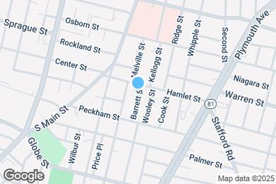 Map image of the property - 21 Barrett St