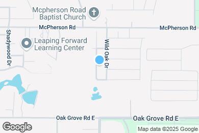 Map image of the property - 10701 Many Oaks Dr