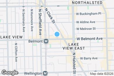 Map image of the property - 902 W Belmont Ave