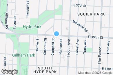 Map image of the property - 909 E 39th St