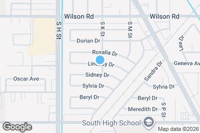 Map image of the property - 2901 S K St