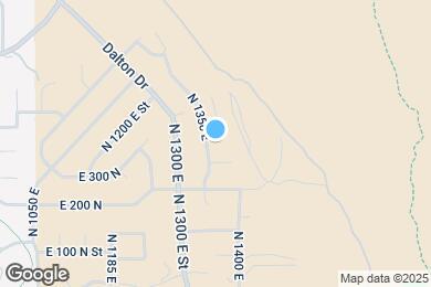 Map image of the property - 348 N 1350 E